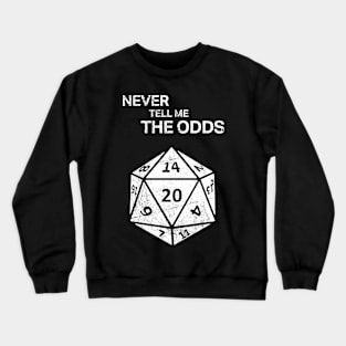 Funny Roleplaying Game D20 Quote Crewneck Sweatshirt